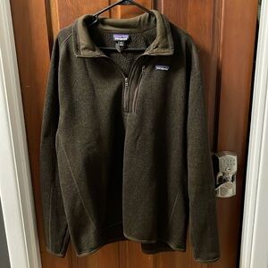Men's Patagonia Better Sweater 1/4-Zip Fleece Brown